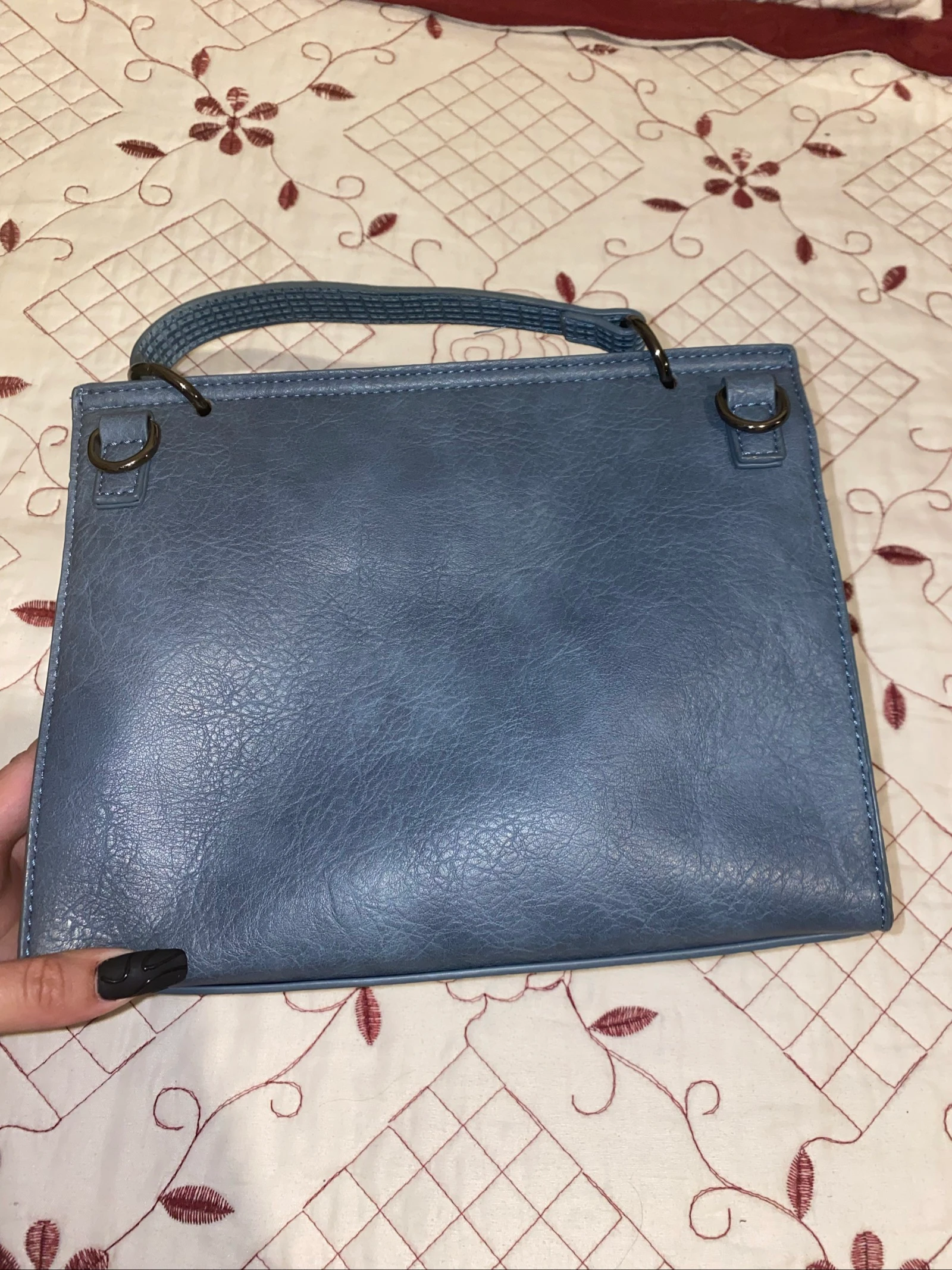 Bolso Mambo azul envejecido – photo 4